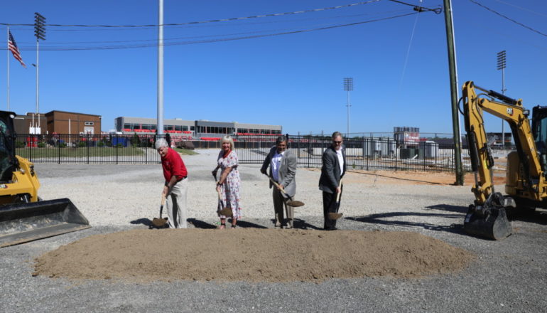 Officials Break Ground on New Dining and Entertainment Center