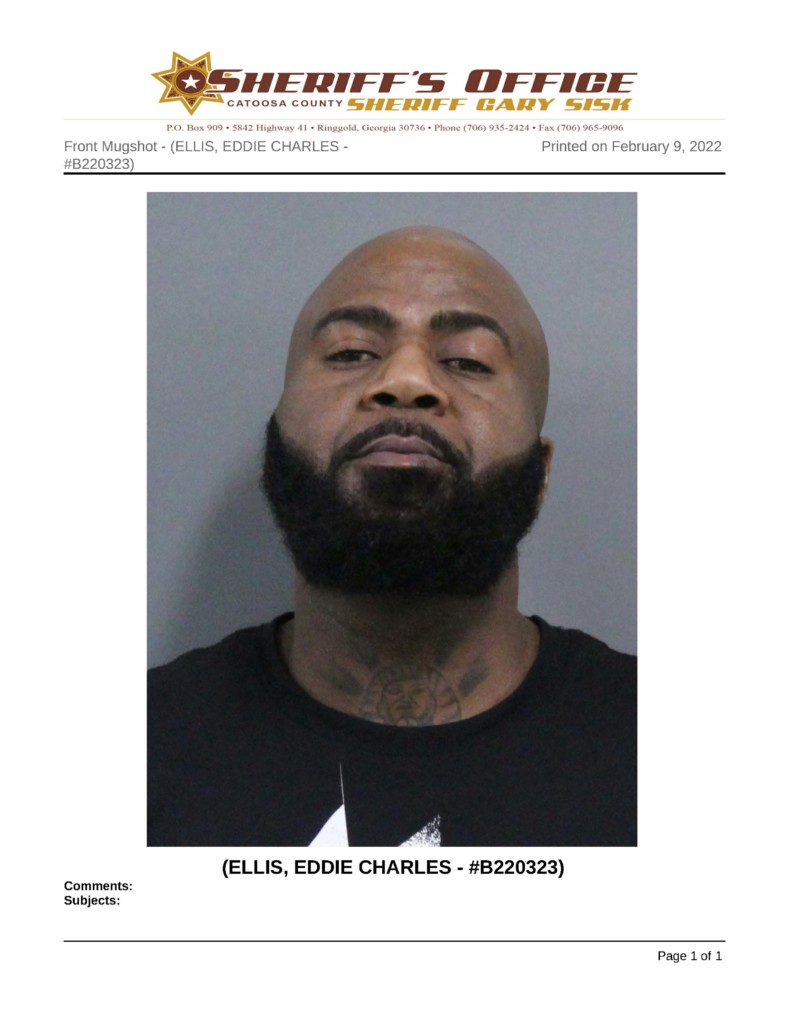Catoosa County Sheriff’s Office Detectives Arrest and Charge Suspect in