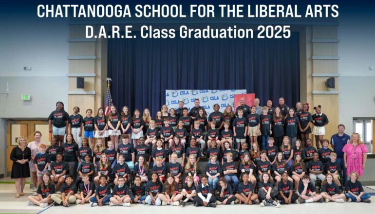 HCSO Hosts DARE Program Graduation at Chattanooga School for the Liberal Arts