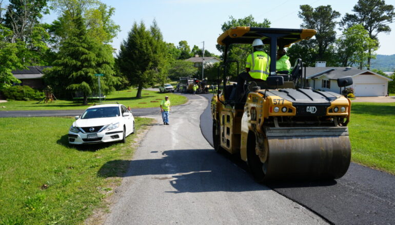 Catoosa County to Pave Roads in 17 Subdivisions